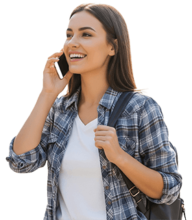 Woman Talking On Phone